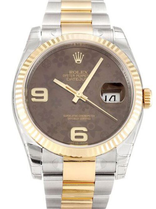 Rolex Datejust 36mm Floral Dial 116233 Super Clone