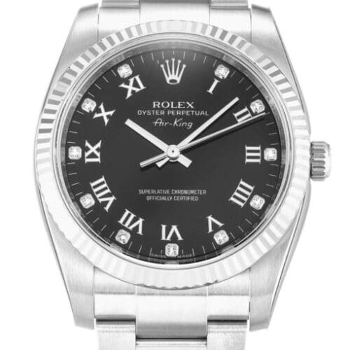 Rolex Air-King 34mm Black Dial 114234 Super Clone