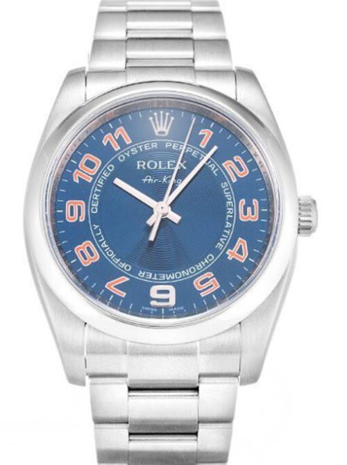 Rolex Air-King 34mm Blue Dial 114200 Super Clone