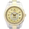 Rolex Sky-Dweller 42mm Gold Dial 326938-2