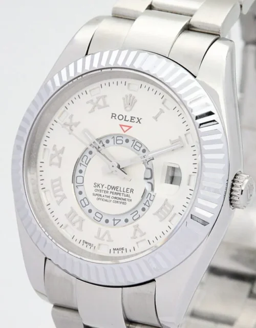 Rolex Sky-Dweller 42mm White Dial - Image 3