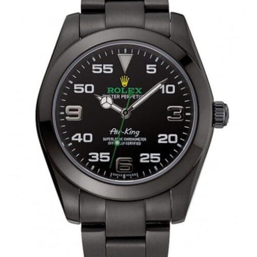 Rolex Air-King 38mm Black Dial 1454019 Super Clone