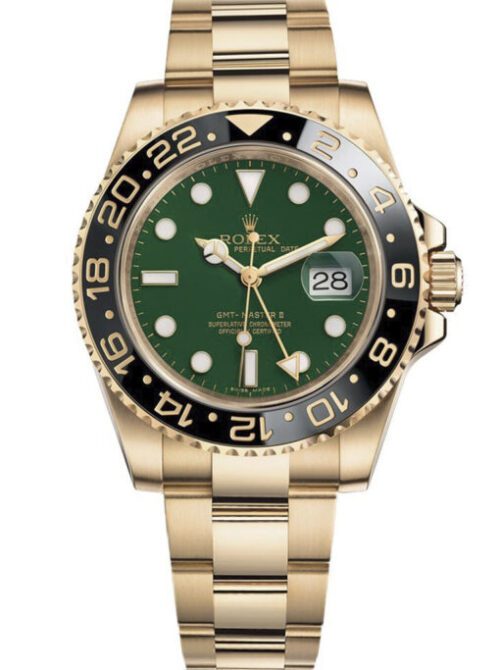 Rolex GMT-Master II 40mm Green Dial 116718 GSO