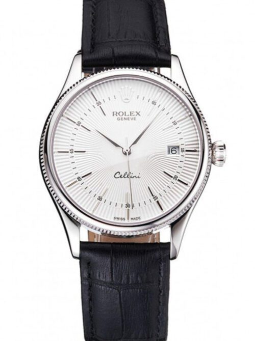 Rolex Cellini 38mm White Dial REP016802 Super Clone