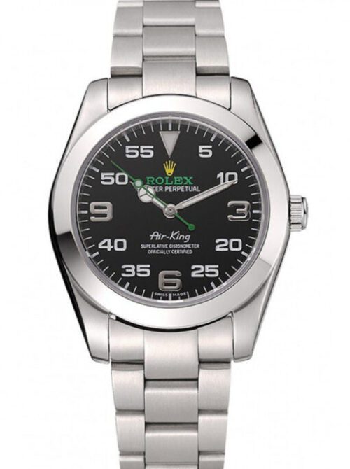 Rolex Air-King 38mm Black Dial 1454020 Super Clone