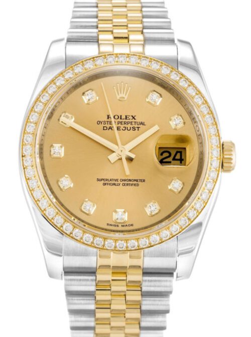 Rolex Datejust 36mm Champagne Dial 116243 Super Clone