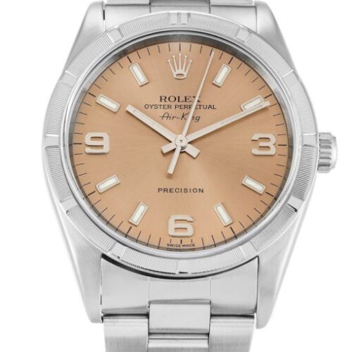 Rolex Air-King 34mm Salmon Dial 14010M Super Clone