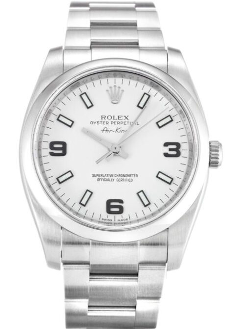 Rolex Air-King 34mm White Dial 114200 Super Clone