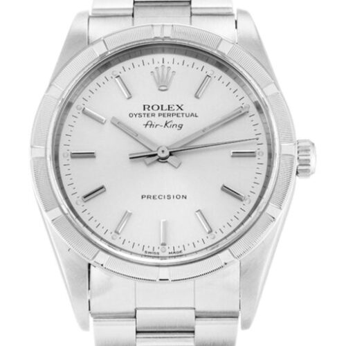Rolex Air-King 34mm Silver Dial 14010M Super Clone