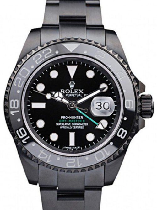 Rolex GMT-Master II 39mm Black Dial REP016828 Super Clone