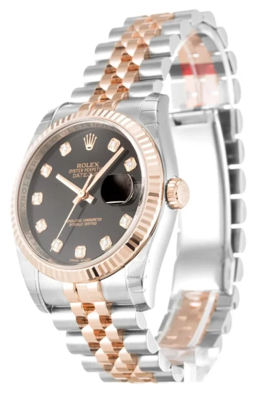 Rolex Datejust 36mm Black Dial 116231-3 Super Clone - Image 2
