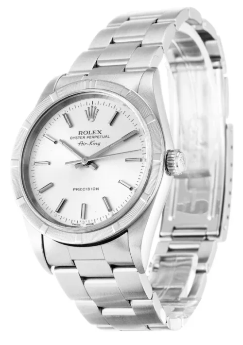 Rolex Air-King 34mm Silver Dial 14010M Super Clone - Image 2