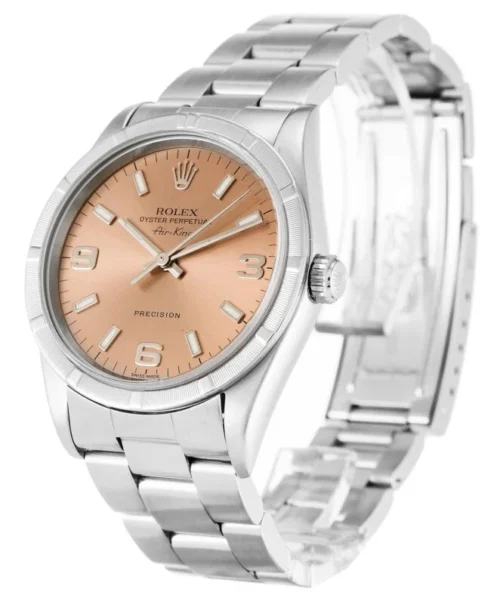 Rolex Air-King 34mm Salmon Dial 14010M-2 Super Clone - Image 2