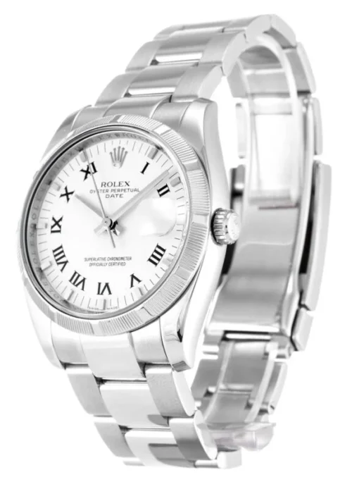 Rolex Oyster Perpetual Date 34mm White Dial - Image 2