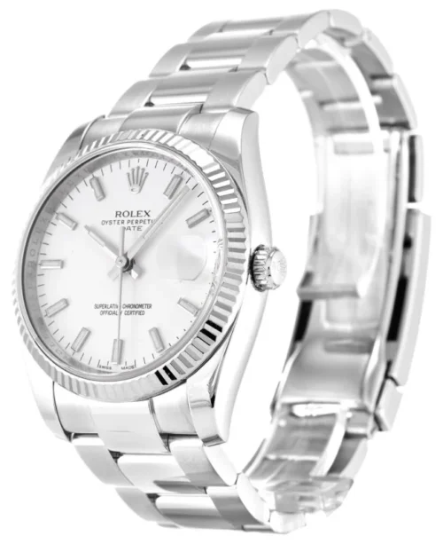 Rolex Oyster Perpetual Date 34mm White Dial - Image 2