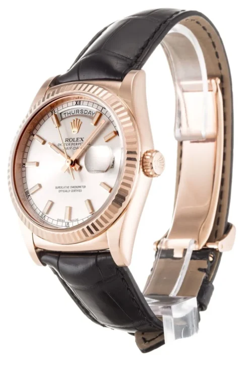 Rolex Day-Date 36mm Silver Dial 118135 Super Clone - Image 2