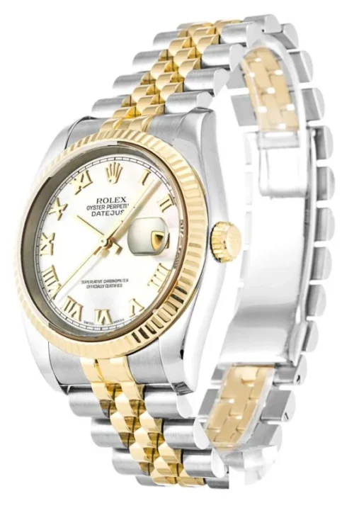 Rolex Datejust 36mm Mother of Pearl – White Dial 116233 Super Clone - Image 2