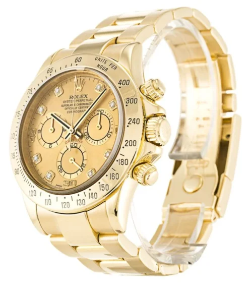 Rolex Daytona 40mm Gold Dial Super Clone - Image 2