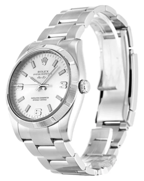 Rolex Air-King 34mm Silver Dial 114210 Super Clone - Image 2