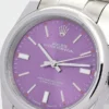 Rolex Oyster Perpetual Lady 31mm Purple Dial - Image 3