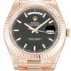 Rolex Day-Date II 41mm Black Dial 218235-2 Super Clone
