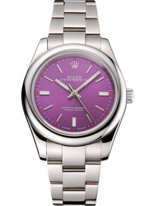 Rolex Oyster Perpetual Date 41mm Purple Dial