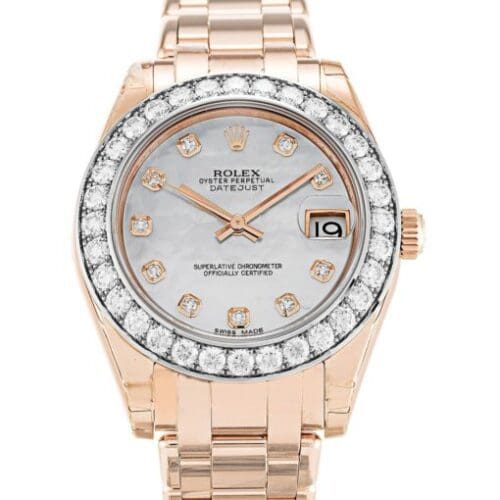 Rolex Pearlmaster 34mm Mother of Pearl Dial 