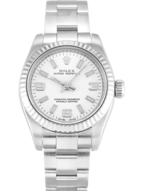 Rolex Oyster Perpetual Lady 26mm White Dial