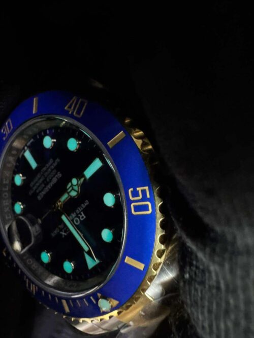 Rolex Submariner Blue Dial Super Clone 116613LB - Image 7