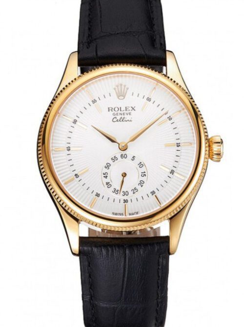 Rolex Cellini 38mm White Dial REP016810 Super Clone