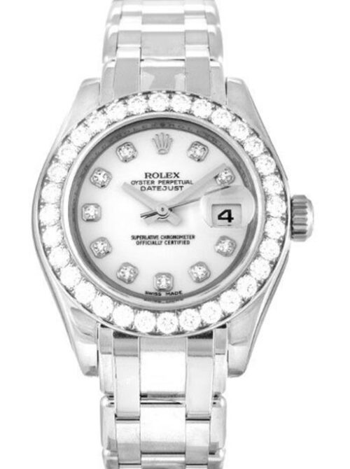 Rolex Pearlmaster 29mm White Dial 