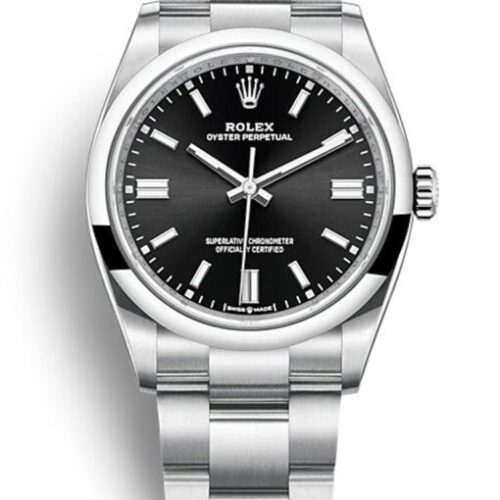 Rolex Oyster Perpetual Lady 36mm Black Dial