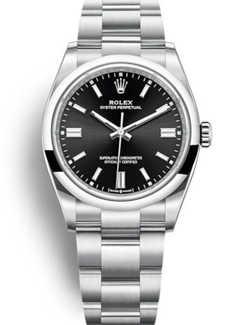 Rolex Oyster Perpetual Lady 36mm Black Dial