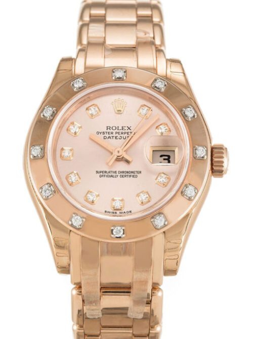 Rolex Pearlmaster 29mm Rose Dial