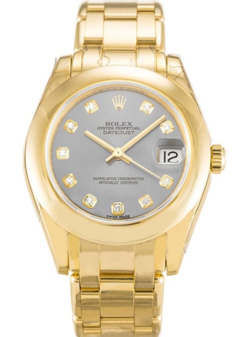 Rolex Pearlmaster 31mm Silver Dial 