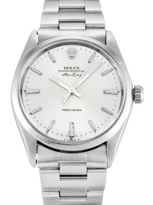 Rolex Air-King 34mm Silver Dial 5500 Super Clone