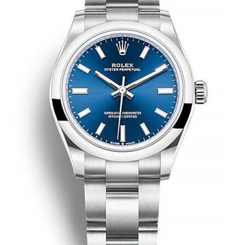 Rolex Oyster Perpetual Lady 31mm Blue Dial