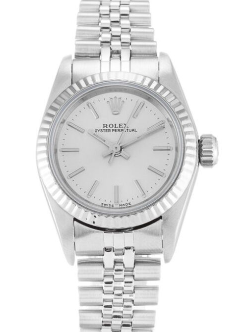 Rolex Oyster Perpetual Lady 24mm Silver Dial