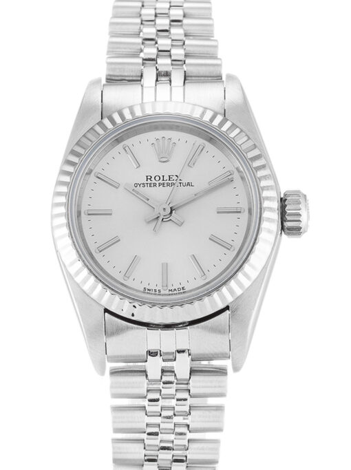 Rolex Oyster Perpetual Lady 24mm Silver Dial