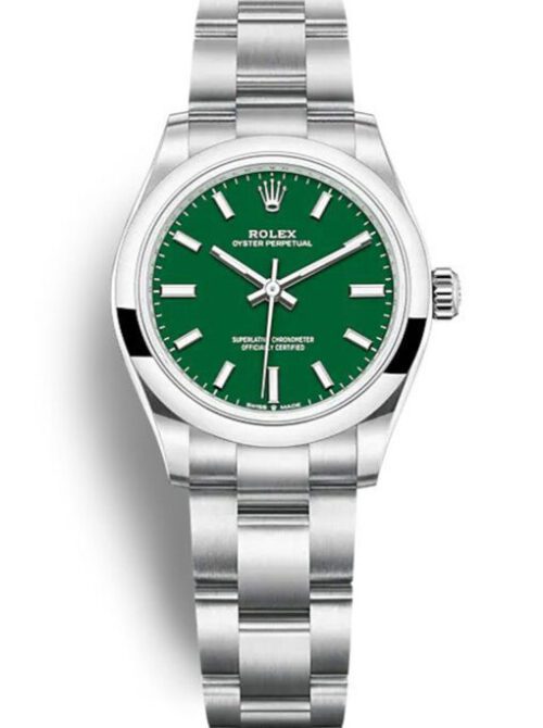 Rolex Oyster Perpetual Lady 31mm Green Dial