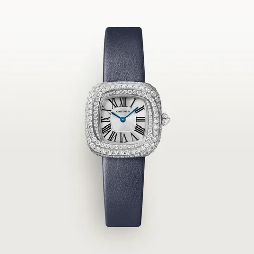 Cartier Coussin de Cartier watch, small model White gold