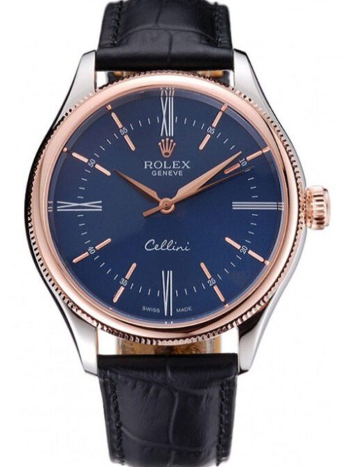 Rolex Cellini 40mm Blue Dial 622841 Super Clone