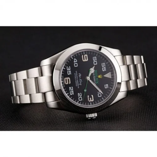 Rolex Air-King 38mm Black Dial 1454020 Super Clone - Image 3