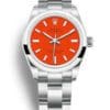 Rolex Oyster Perpetual Lady 31mm Coral Red Dial