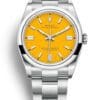 Rolex Oyster Perpetual Lady 36mm Yellow Dial