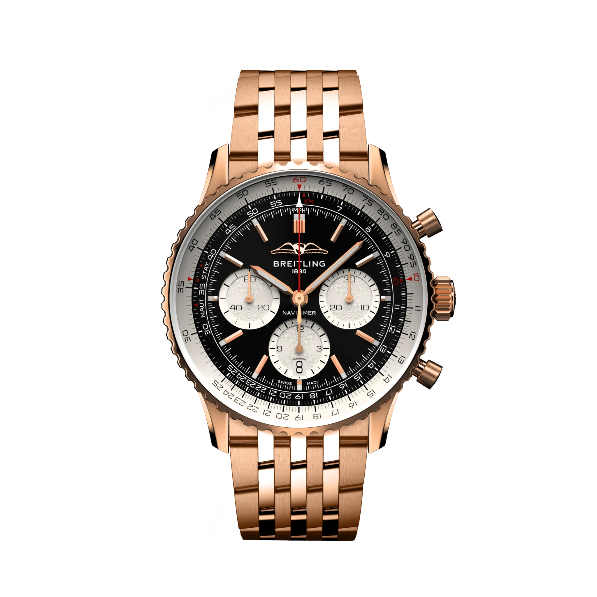 BRIETLING RB0138211B1R1 NAVITIMER B01 CHRONOGRAPH 43