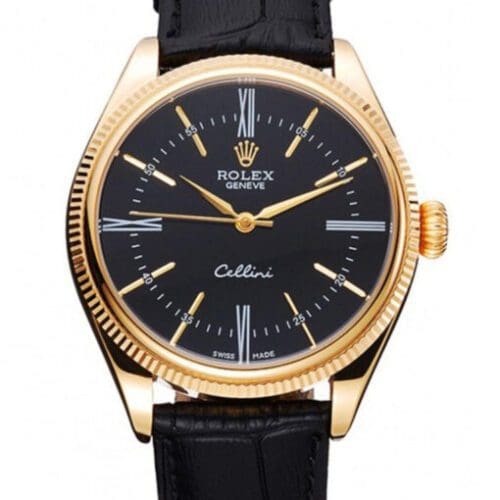 Rolex Cellini 40mm Black Dial 622832 Super Clone