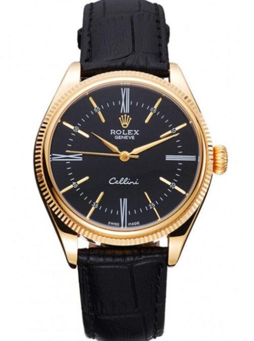 Rolex Cellini 40mm Black Dial 622832 Super Clone