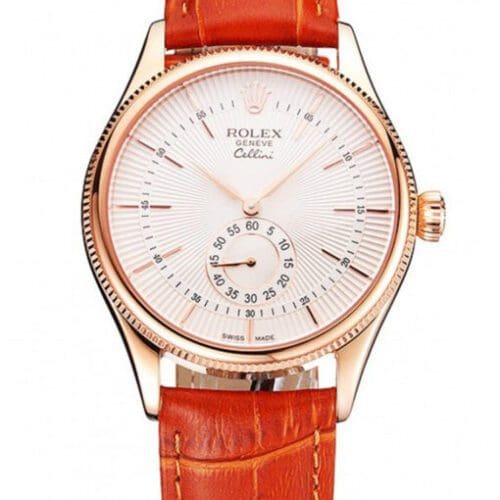 Rolex Cellini 38mm White Dial REP016813 Super Clone