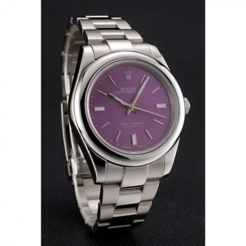 Rolex Oyster Perpetual Date 41mm Purple Dial - Image 2